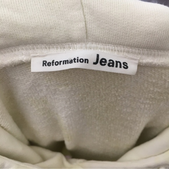 Reformation Jeans Green Tie Dye Pullover Hoodie - Picture 6 of 8